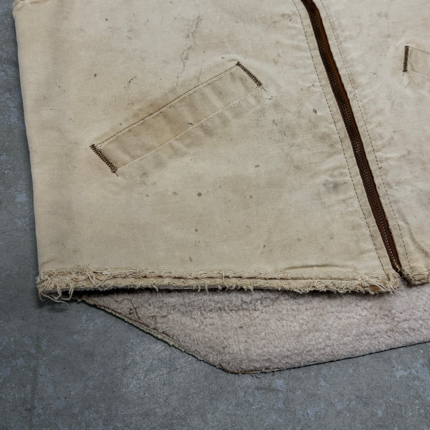 (M) 90s Carhartt Vest Faded & Distressed