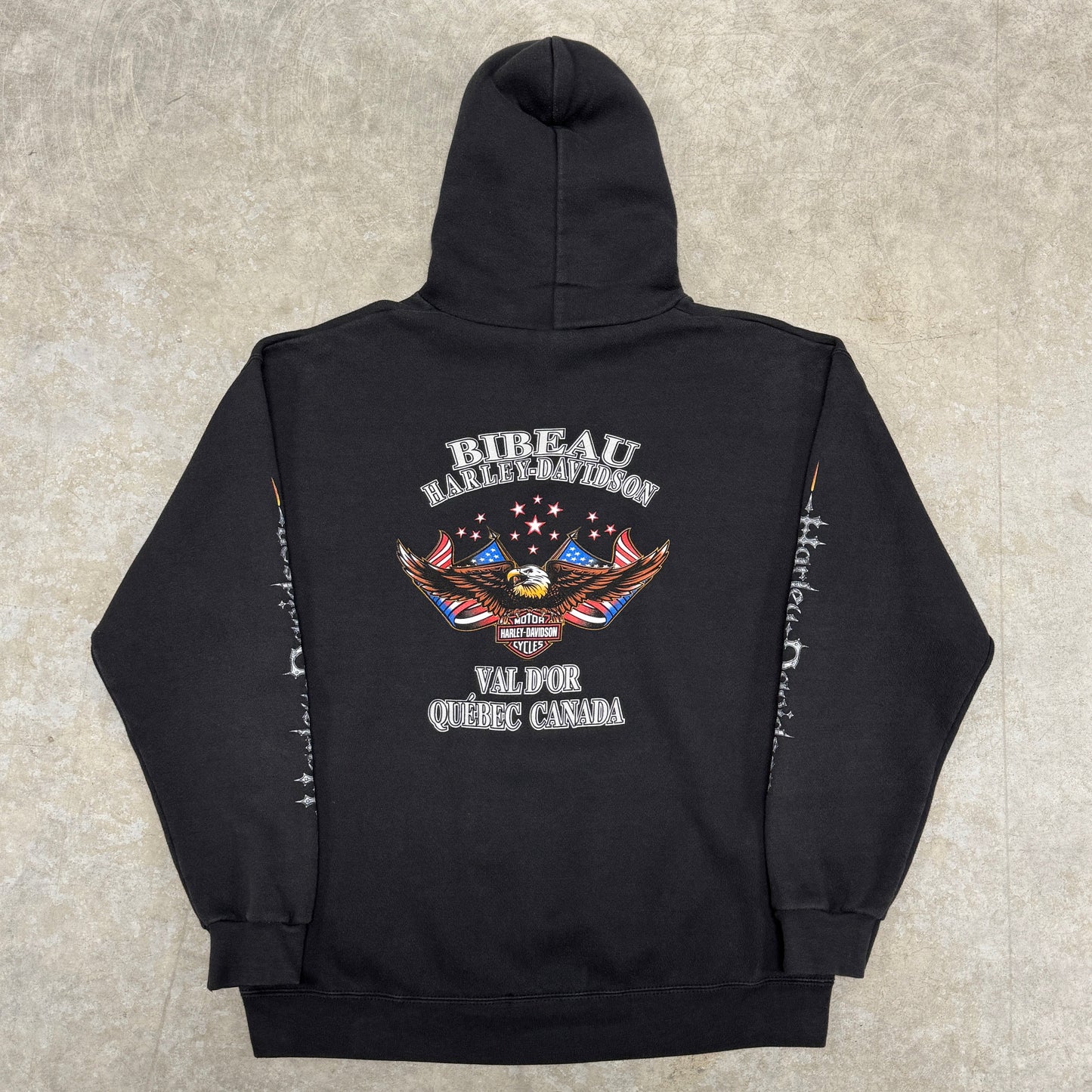 (L) Vintage Harley Davidson Hoodie
