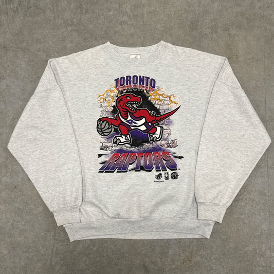 (L) 1994 Toronto Raptors Crewneck