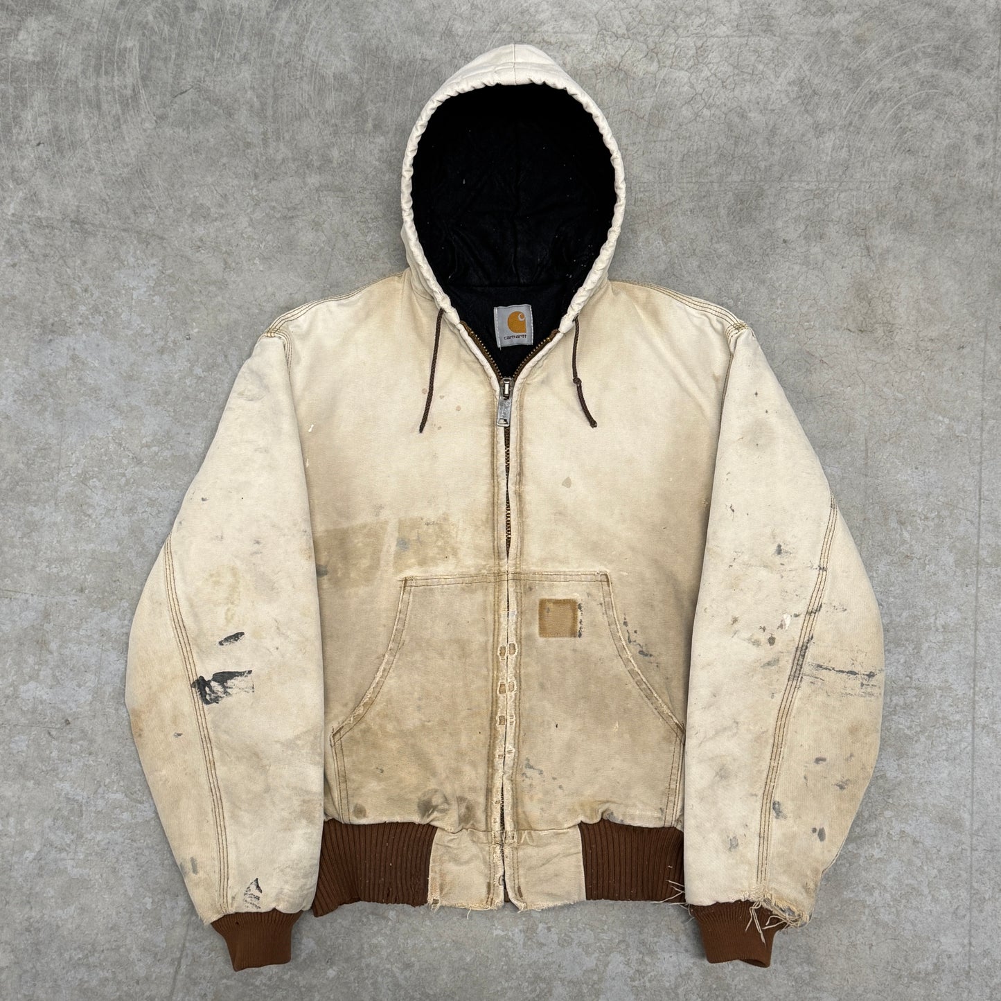 (S) 90s Carhartt Thrashed Faded Active Jacket