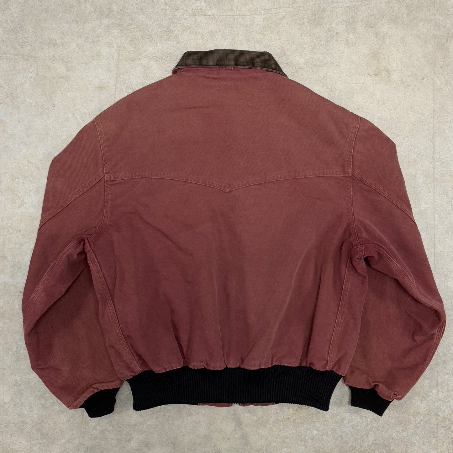 (XL) 90s Carhartt Santa Fe Redwood
Jacket