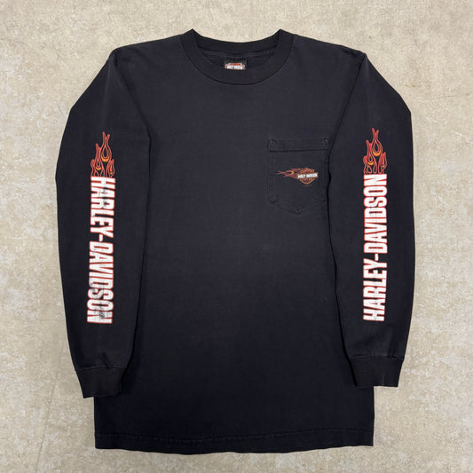 (M) 2006 Harley Davidson Longsleeve Pocket Shirt