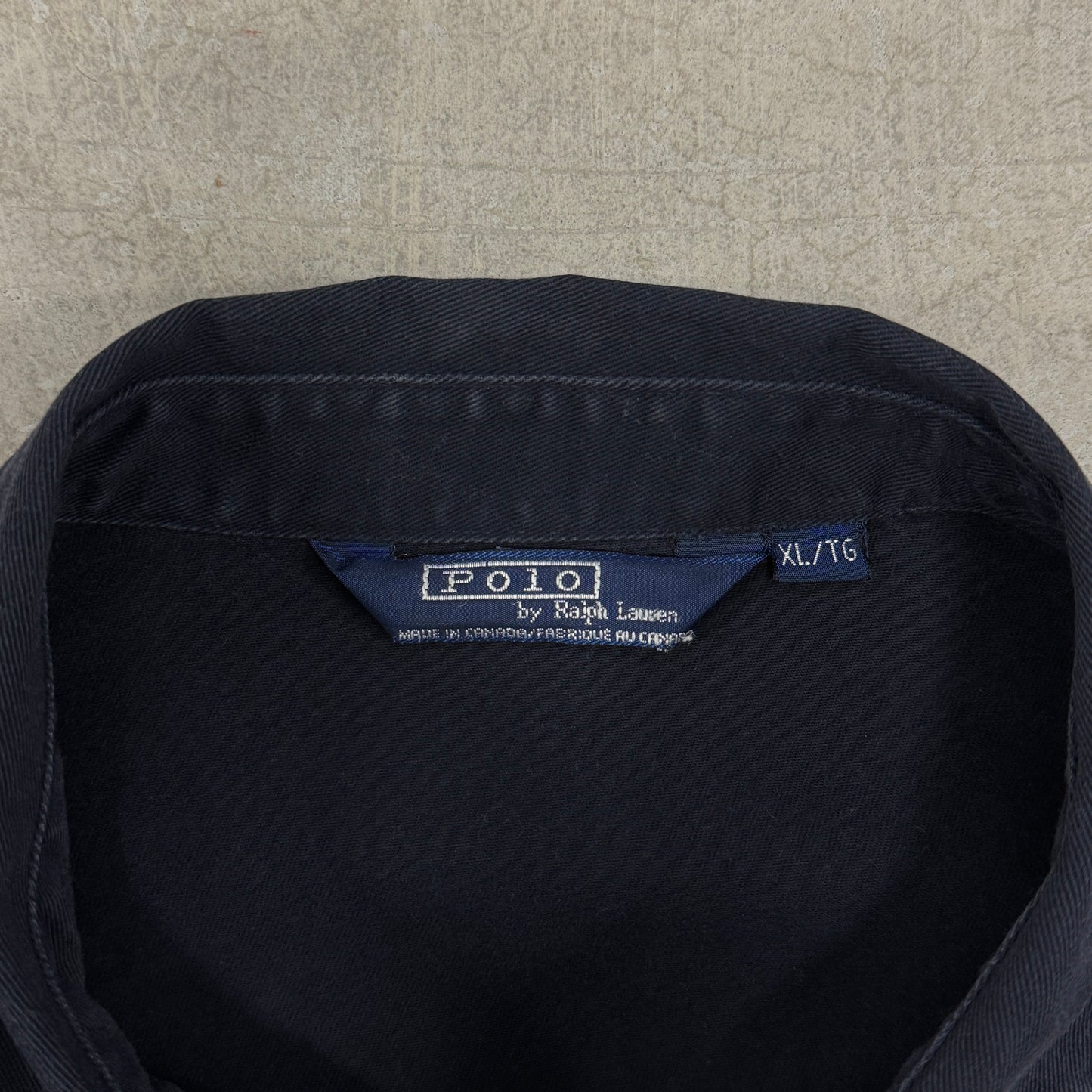 (XL) Vintage Polo Harrington Jacket