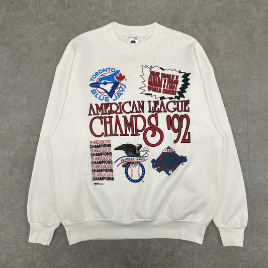 (XL) 1992 Toronto Blue Jays American League Champs Crewneck