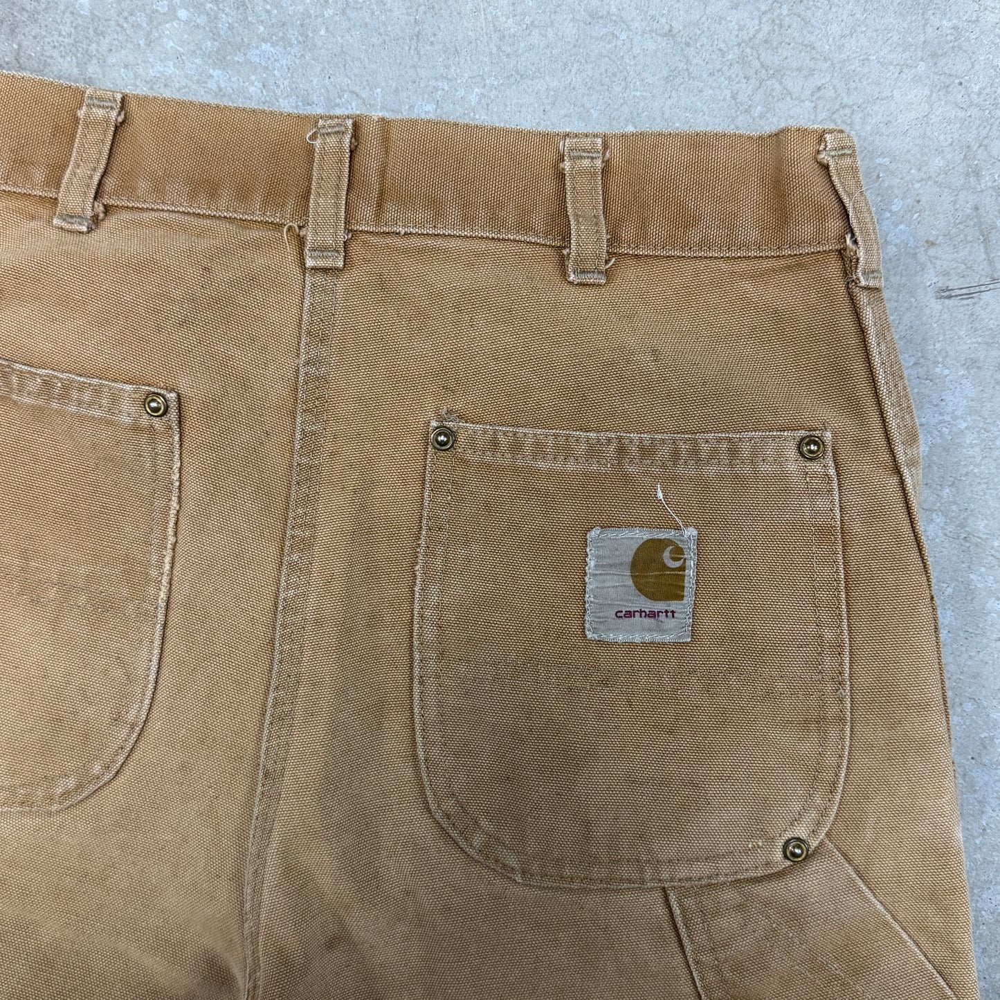(28) 70s Carhartt Double Knee Shorts
