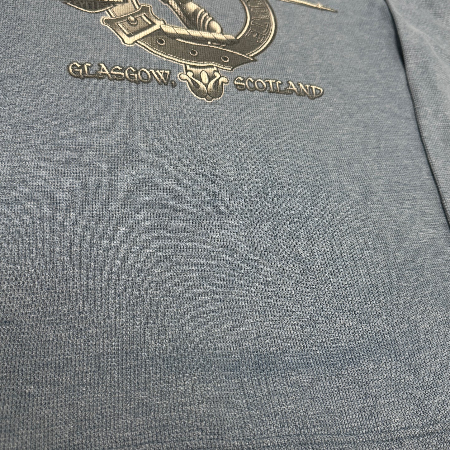 (L) 90s Harley Thermal Henley