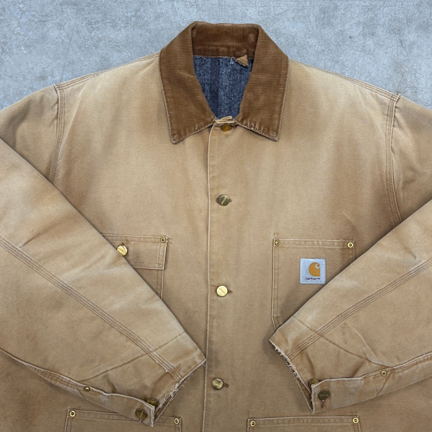(XL) Vintage Carhartt Chore Jacket