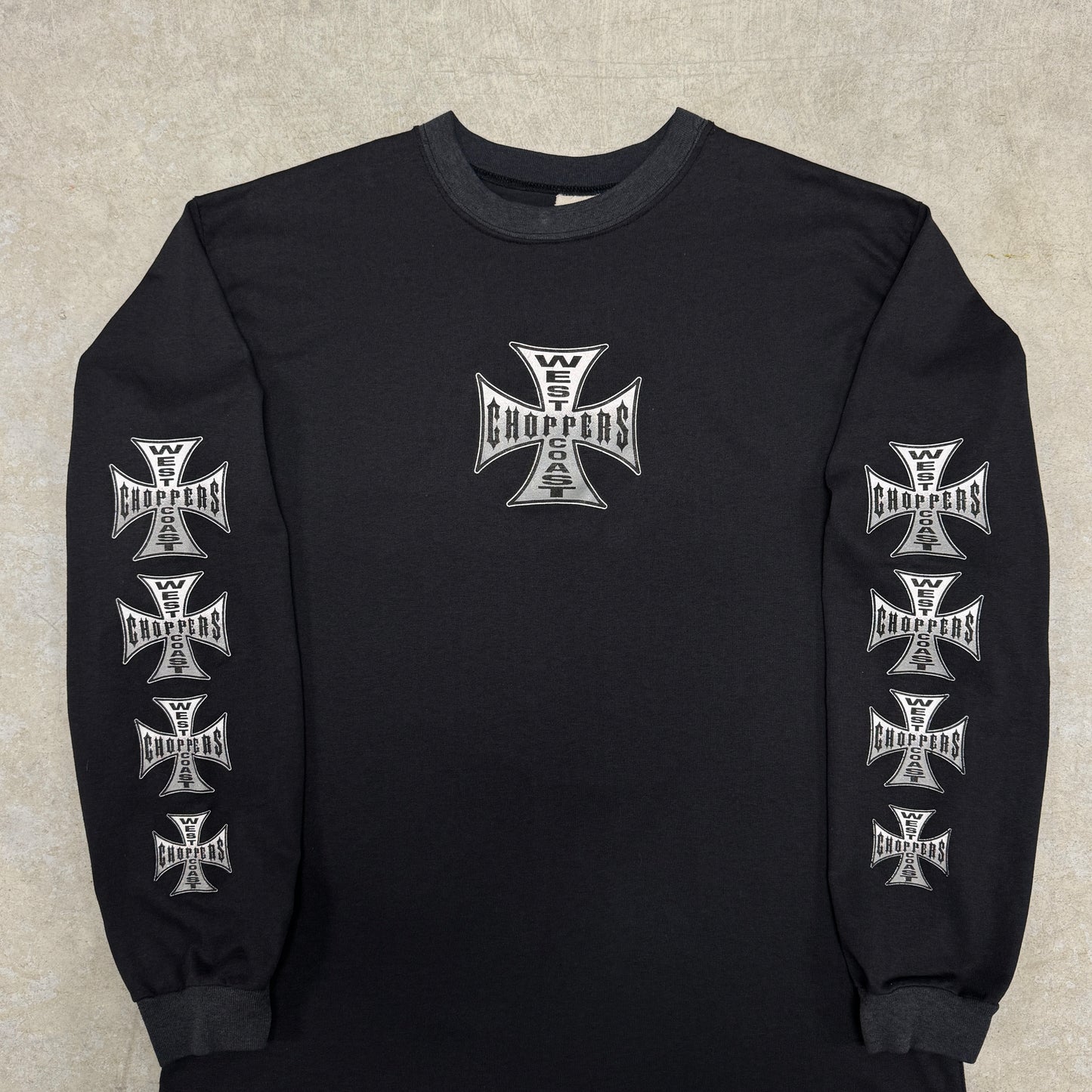 (L)Vintage West Coast Choppers LongSleeve Shirt