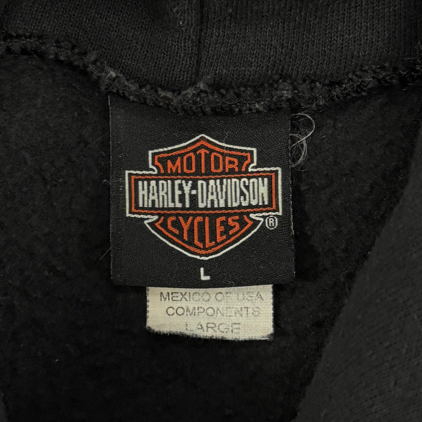 (L) Vintage Harley Davidson Hoodie