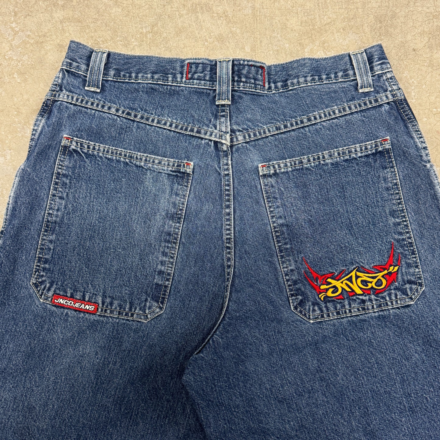 (34) Vintage JNCO Jean Shorts