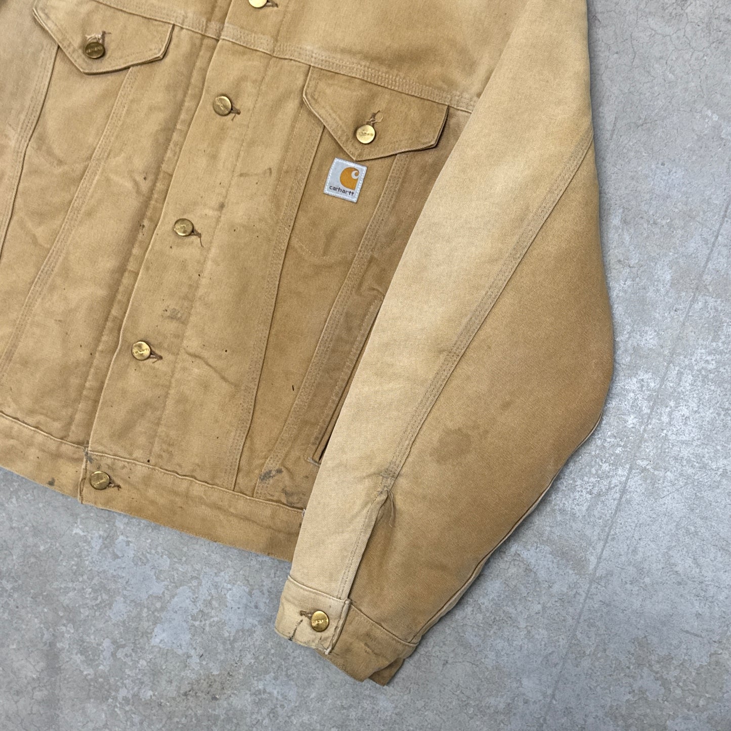 (L) 90s Carhartt Trucker Jacket