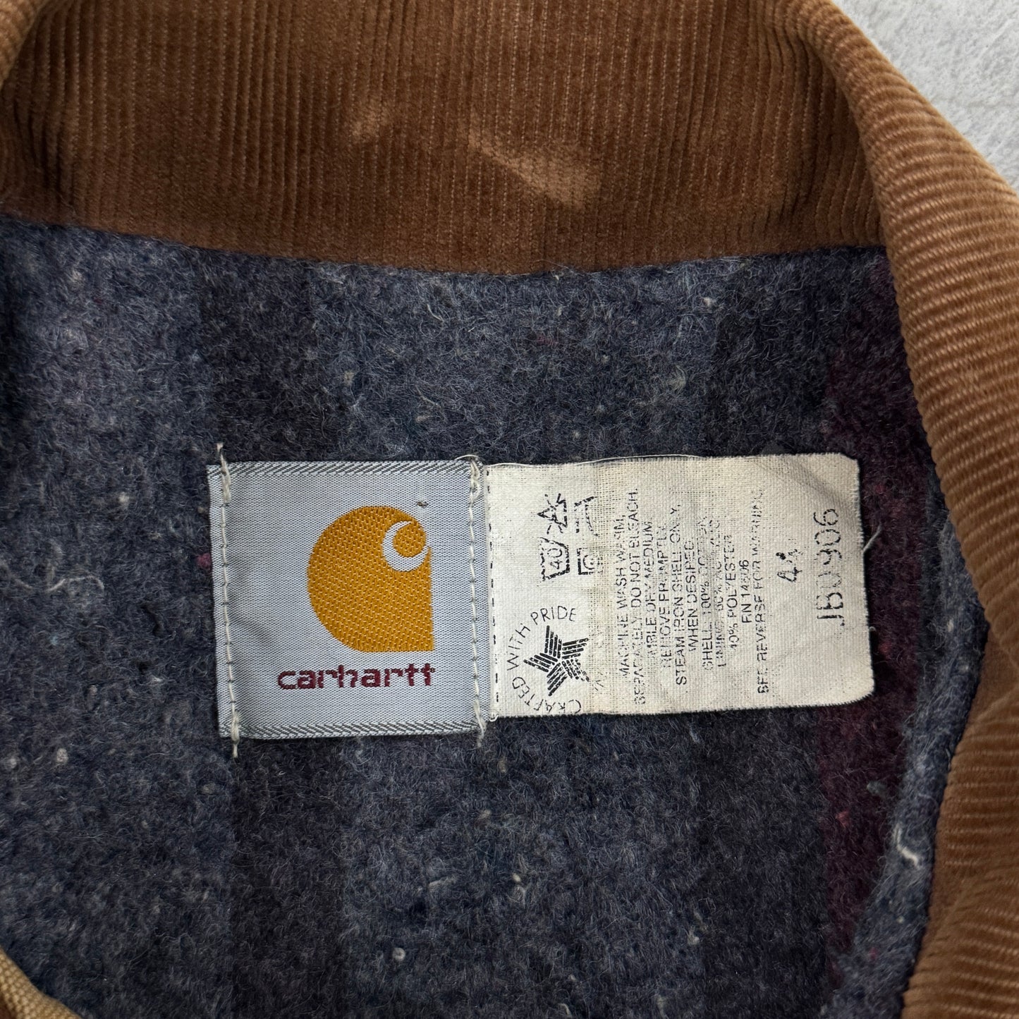(L) 90s Carhartt Trucker Jacket