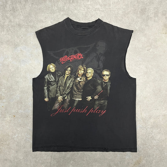 (L) Vintage Aerosmith Band Shirt