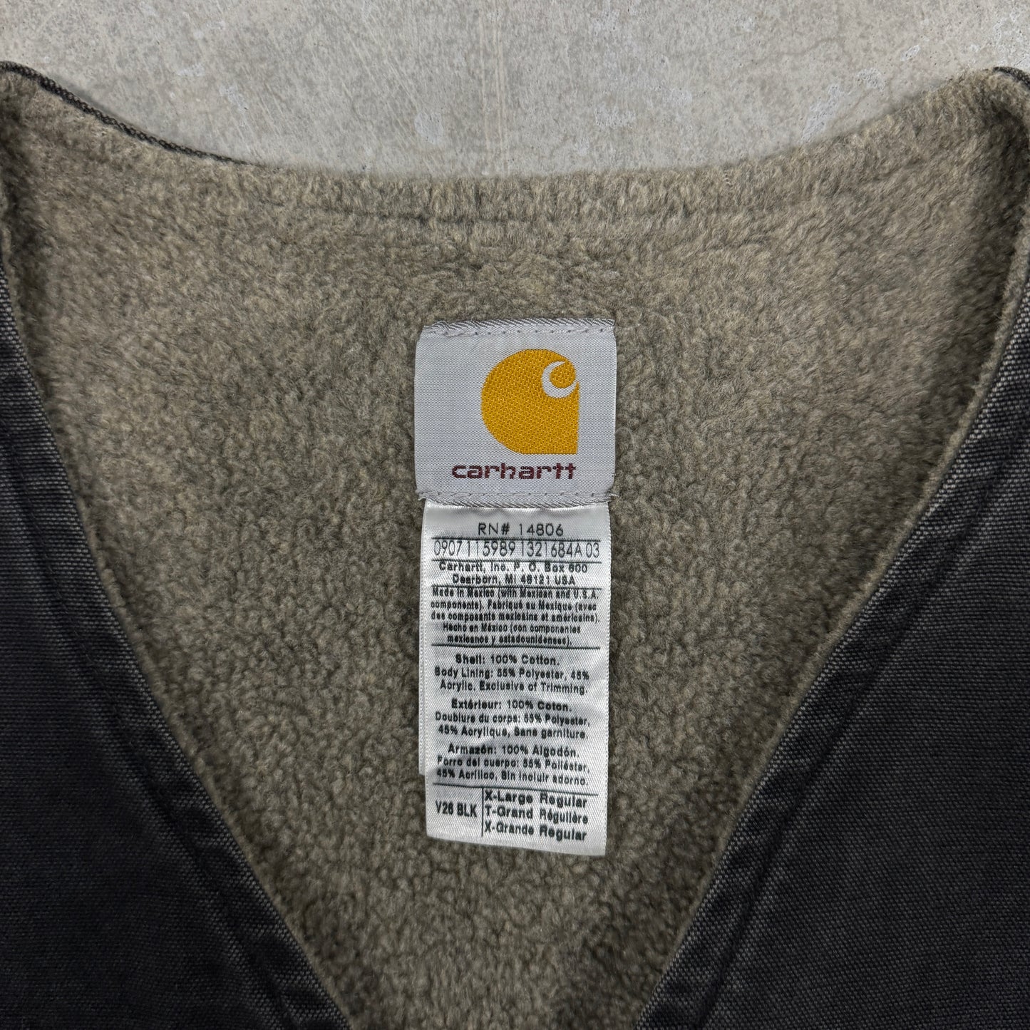 (XL) Vintage Carhartt Vest