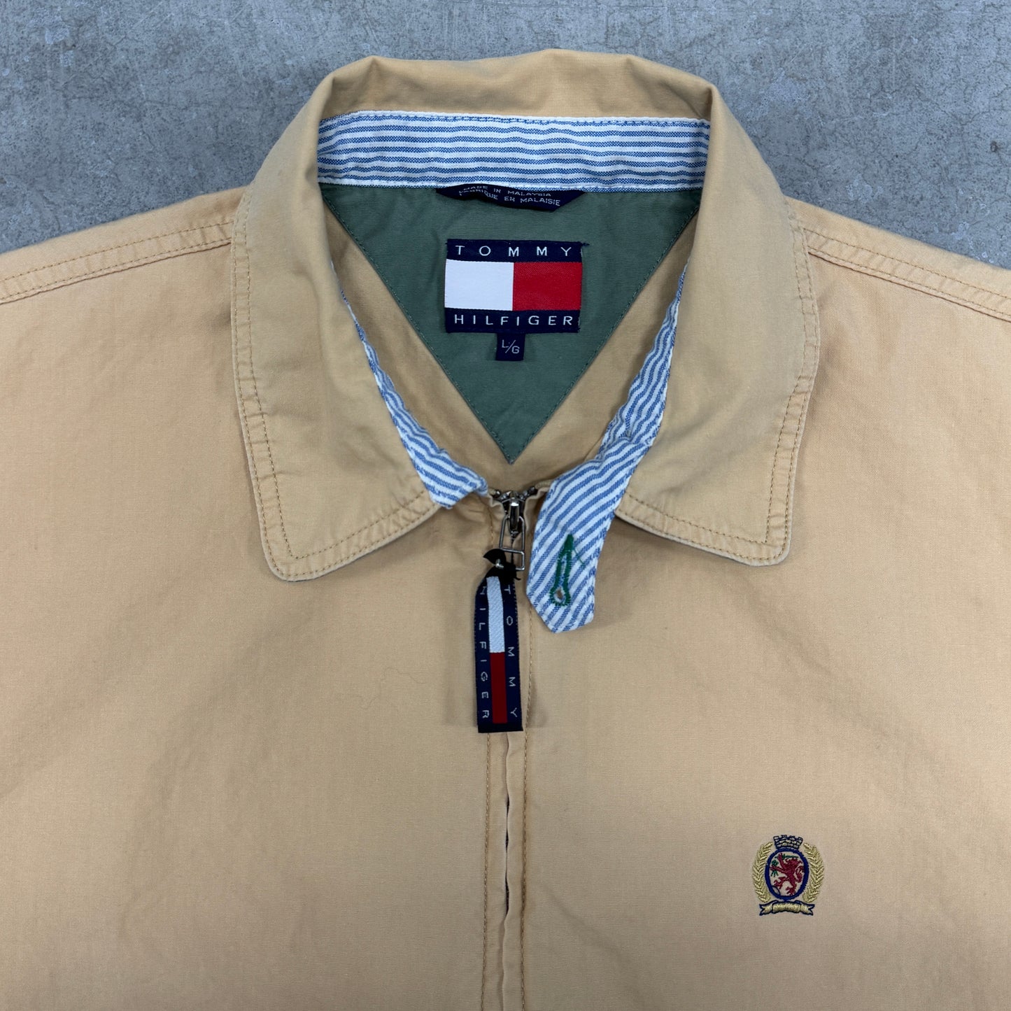 (L) Vintage Tommy Hilfiger Harrington Jacket