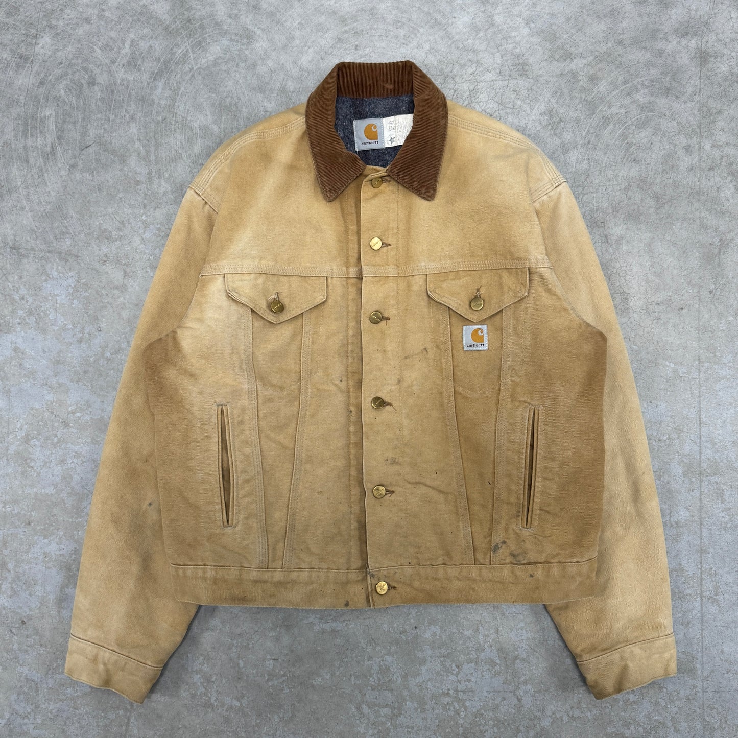 (L) 90s Carhartt Trucker Jacket