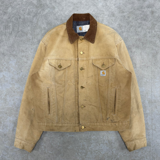 (L) 90s Carhartt Trucker Jacket