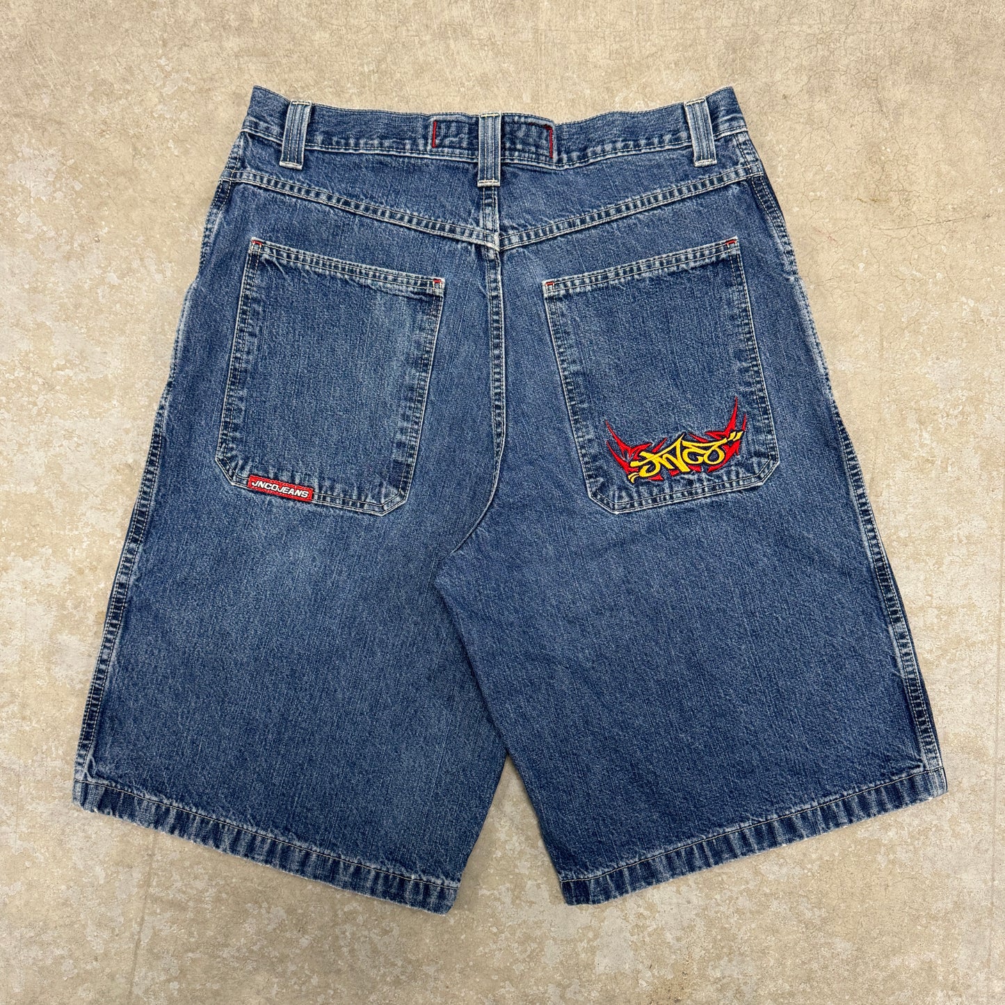 (34) Vintage JNCO Jean Shorts