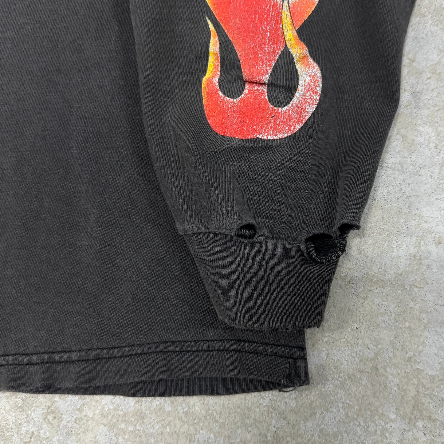 (XL) Vintage Harley Davidson Flame Longsleeve