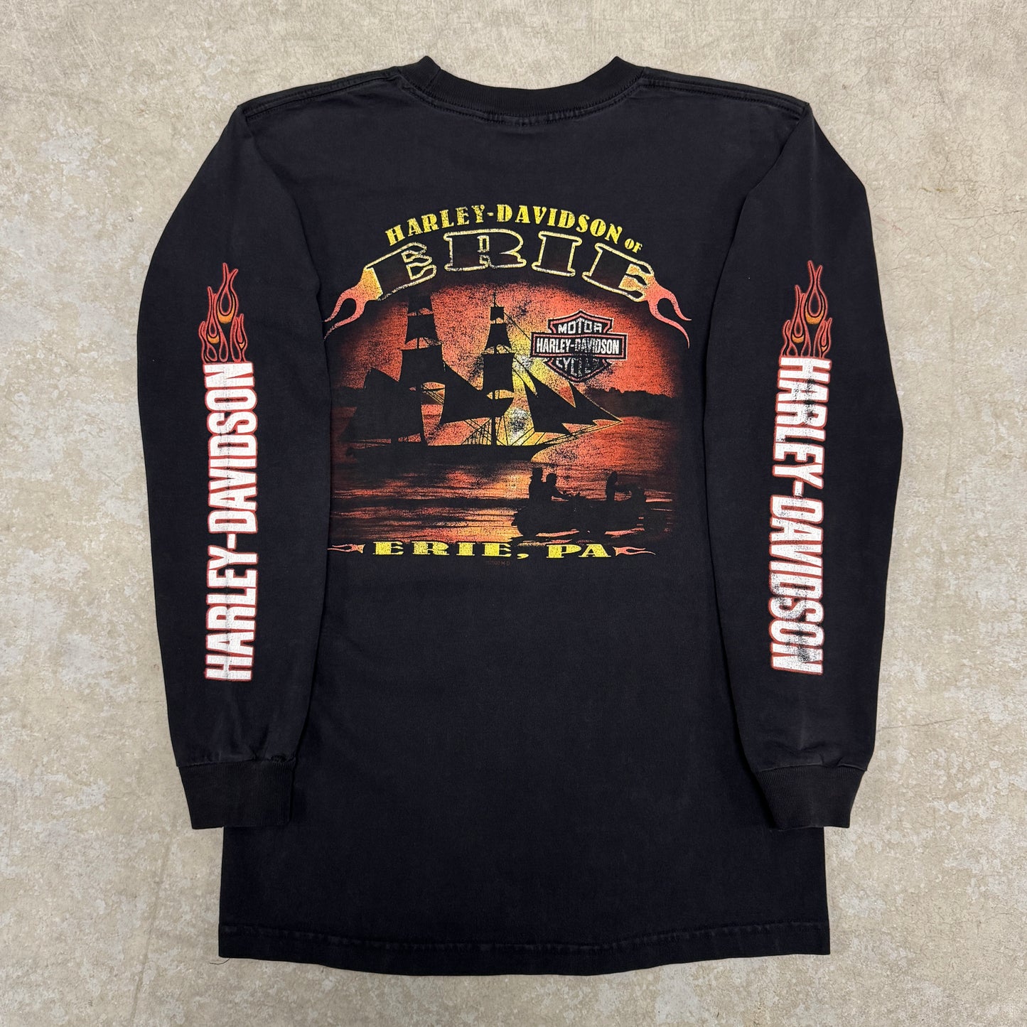 (M) 2006 Harley Davidson Longsleeve Pocket Shirt