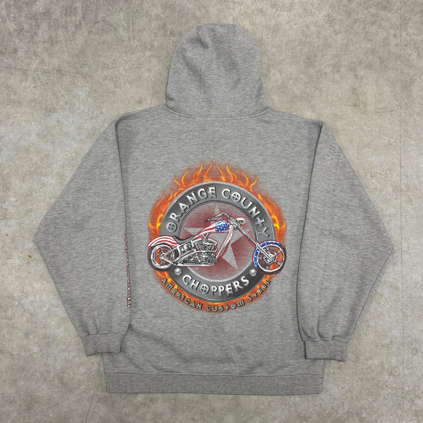 (L) Vintage Orange County Chopper Hoodie
