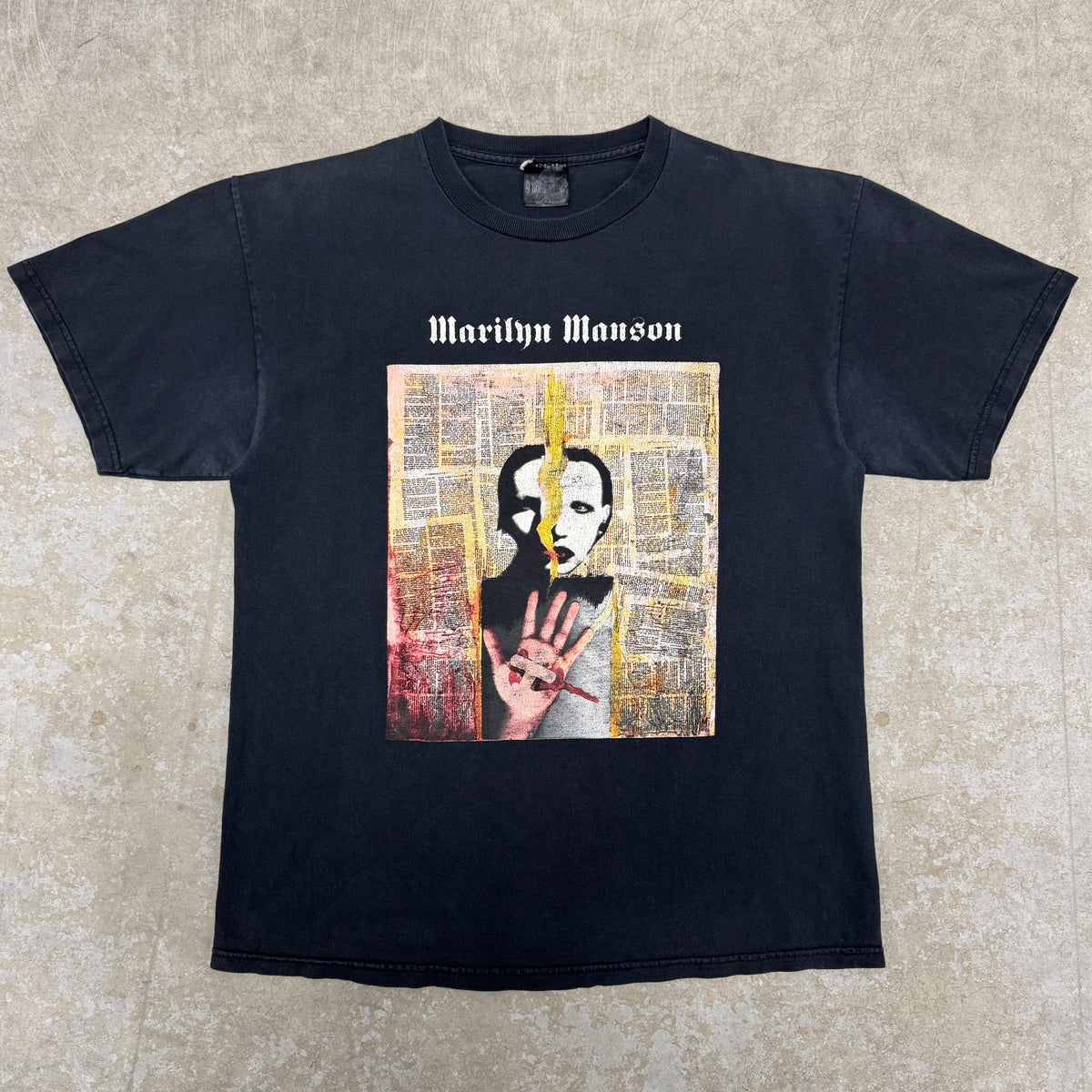 (L) Vintage Marilyn Manson Shirt