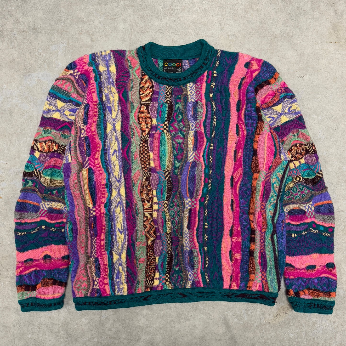 (M/L) 90s Coogi Knit Sweater