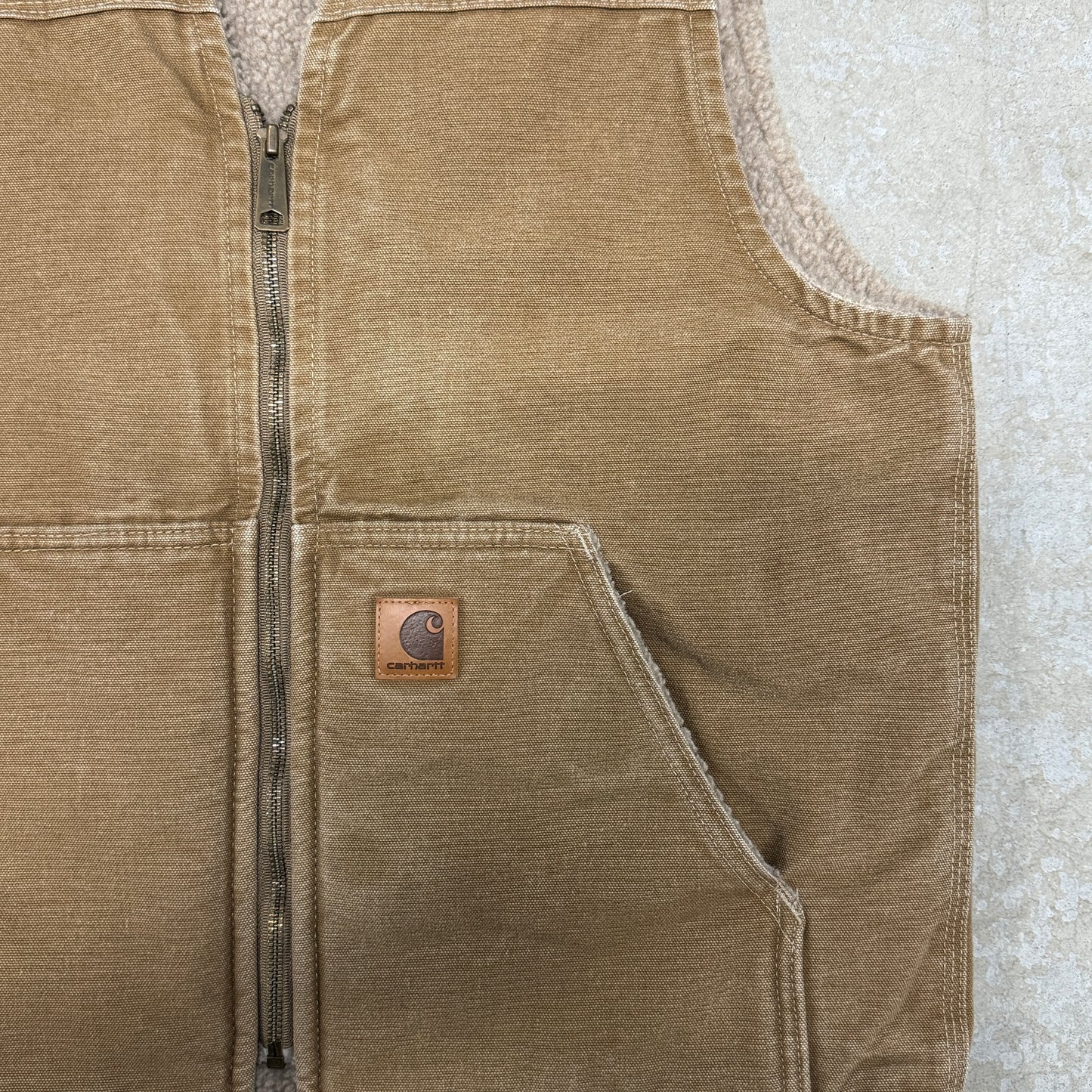 (M) Tan Carhartt Vest