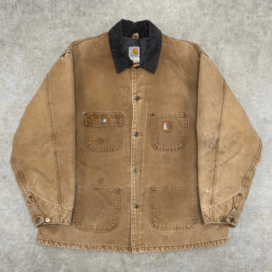 (XL) Vintage Carhartt Chore Jacket