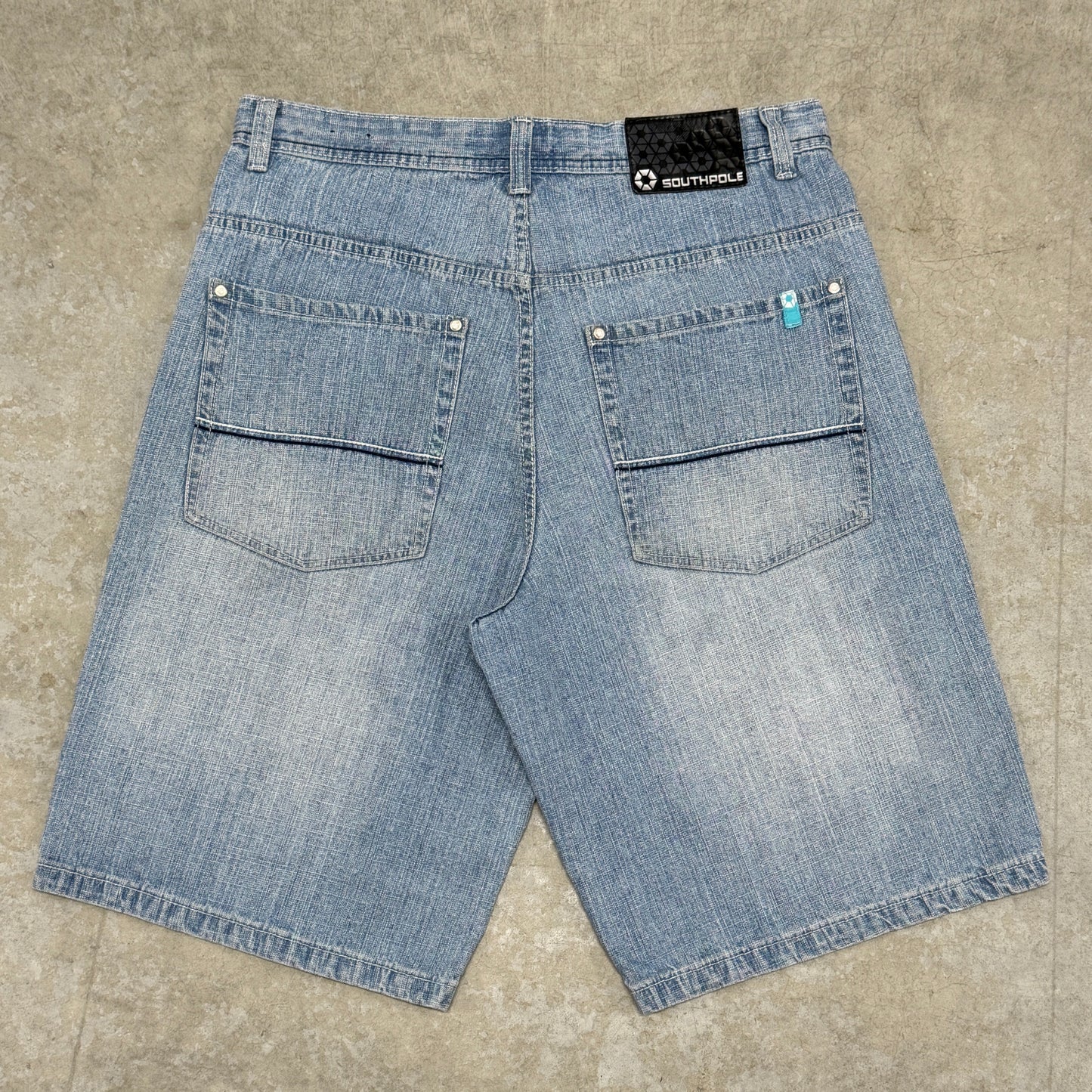 (36) Vintage Southpole Jean Shorts