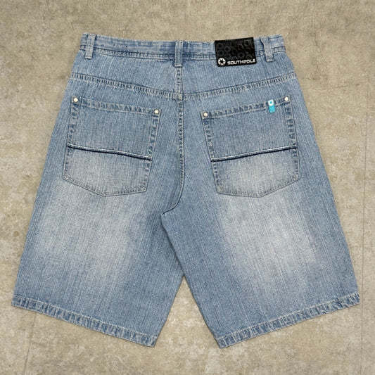 (36) Vintage Southpole Jean Shorts