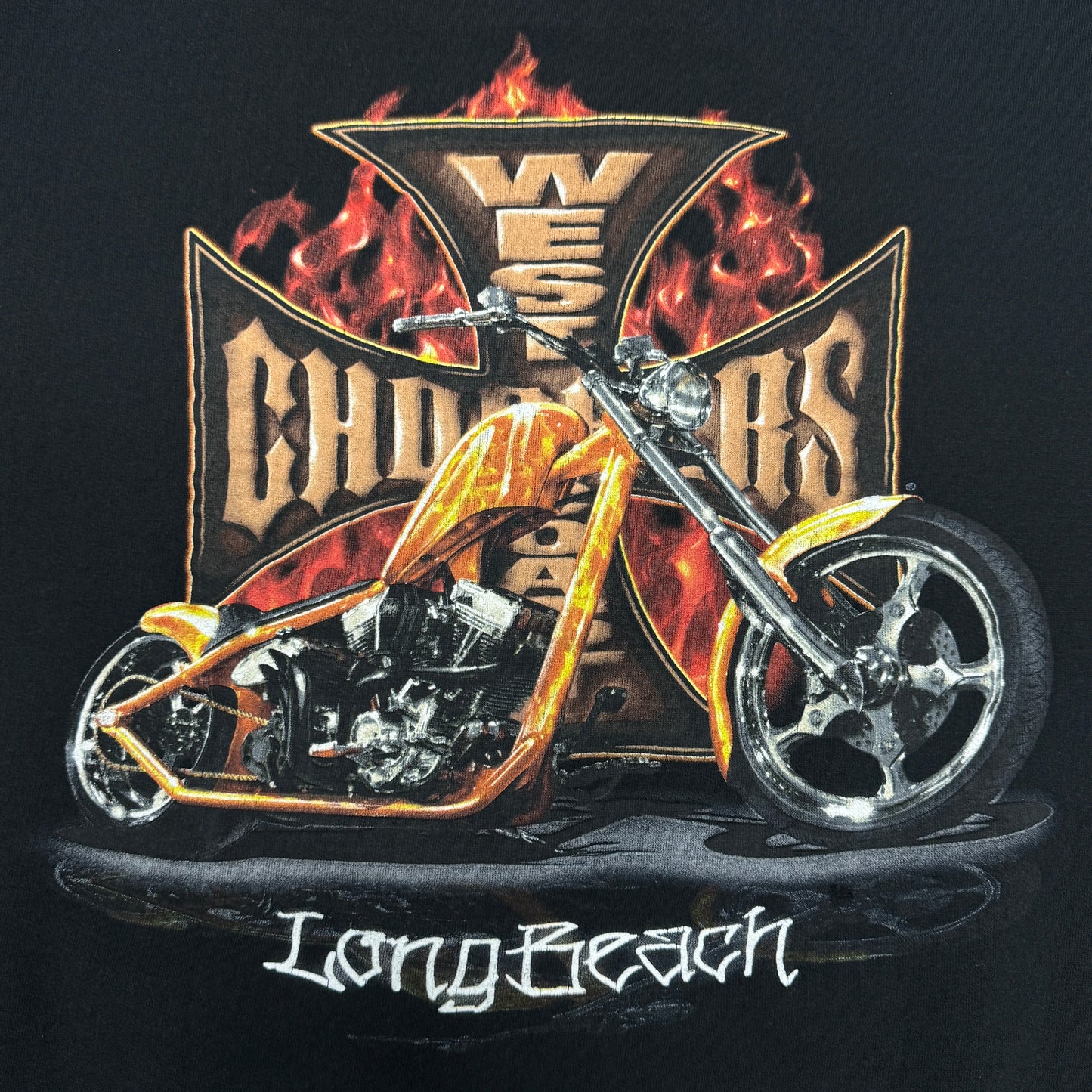 (XL) Vintage West Coast Choppers Hoodie