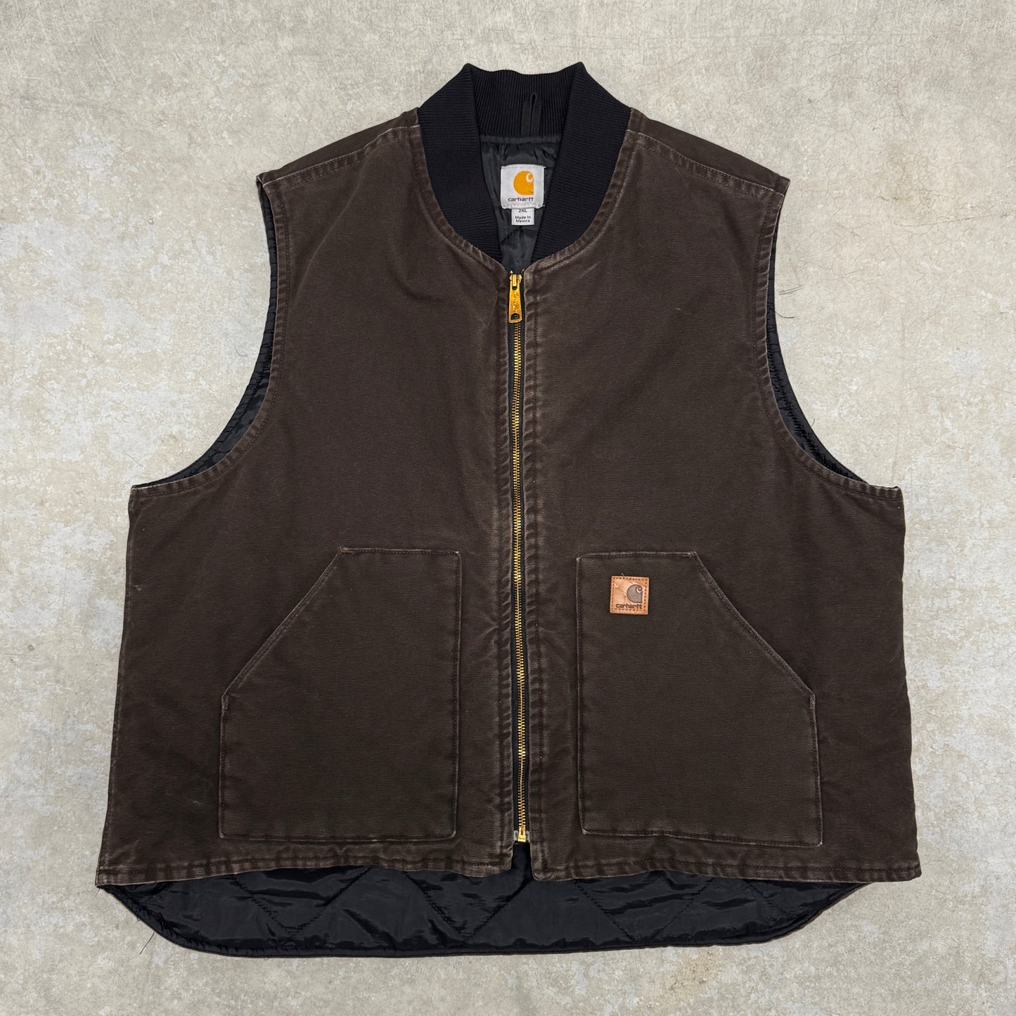 (2XL) Vintage Carhartt Vest