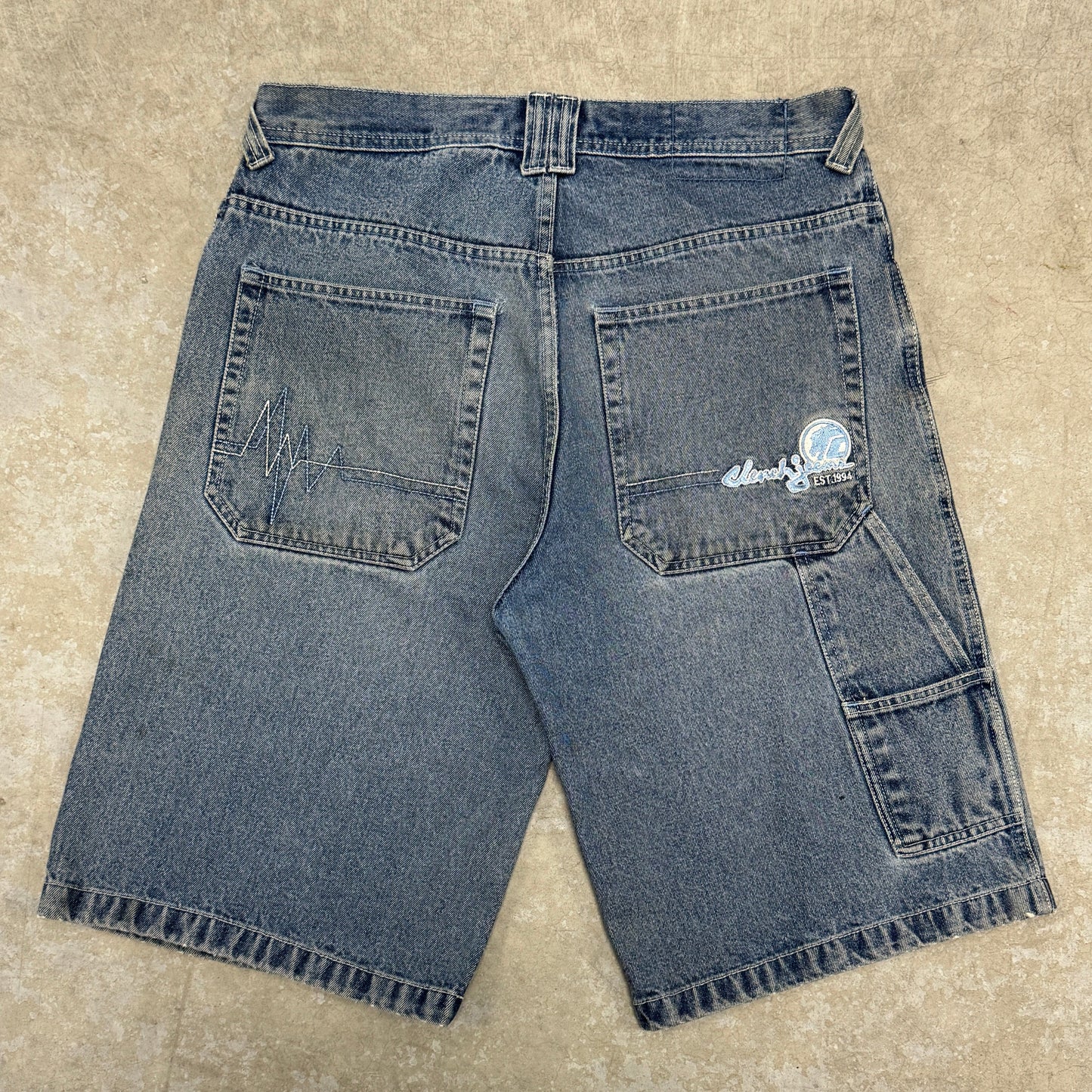 (34) Vintage Clench Jean Shorts