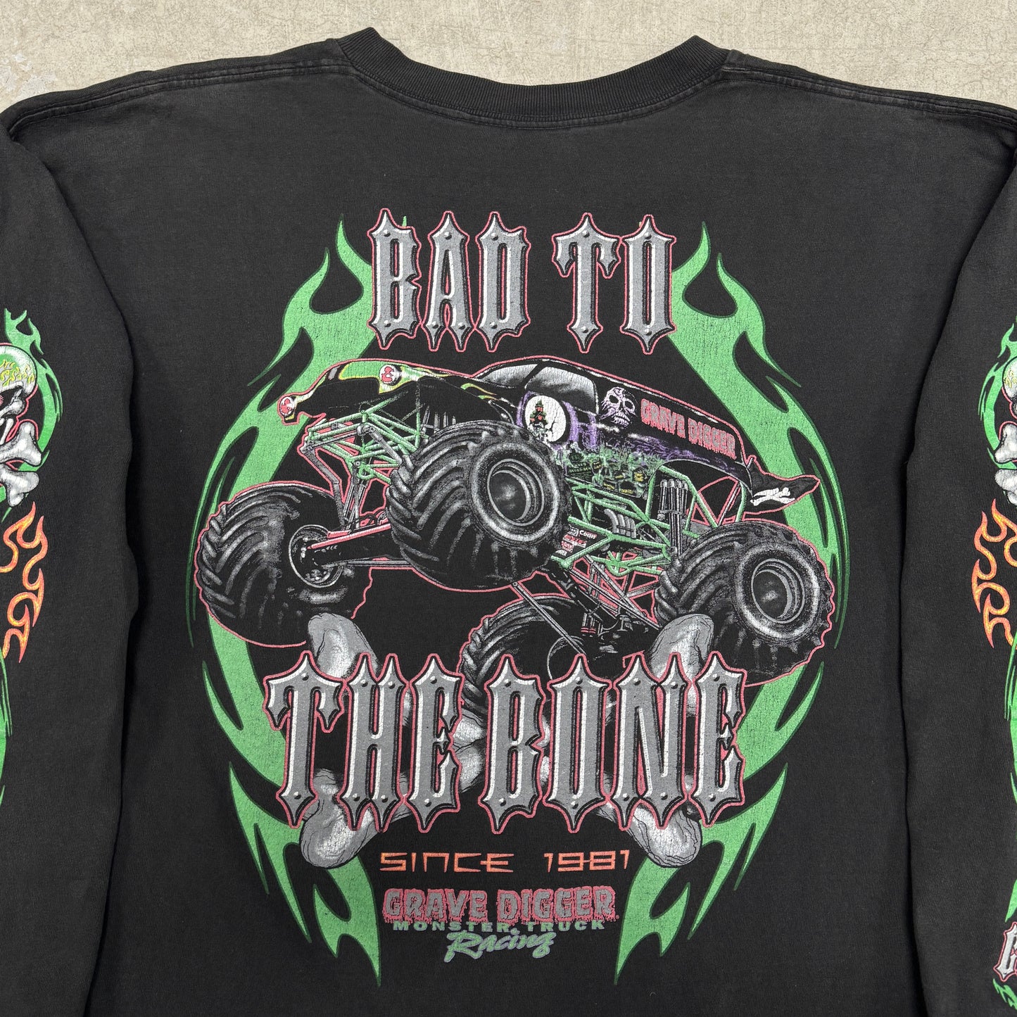 (XL) Vintage Grave Digger Longsleeve