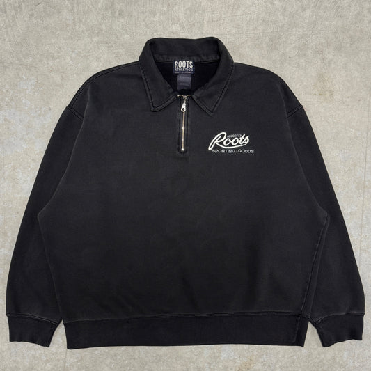 (XXL) 90s Roots 1/4 Zip Sweatshirt