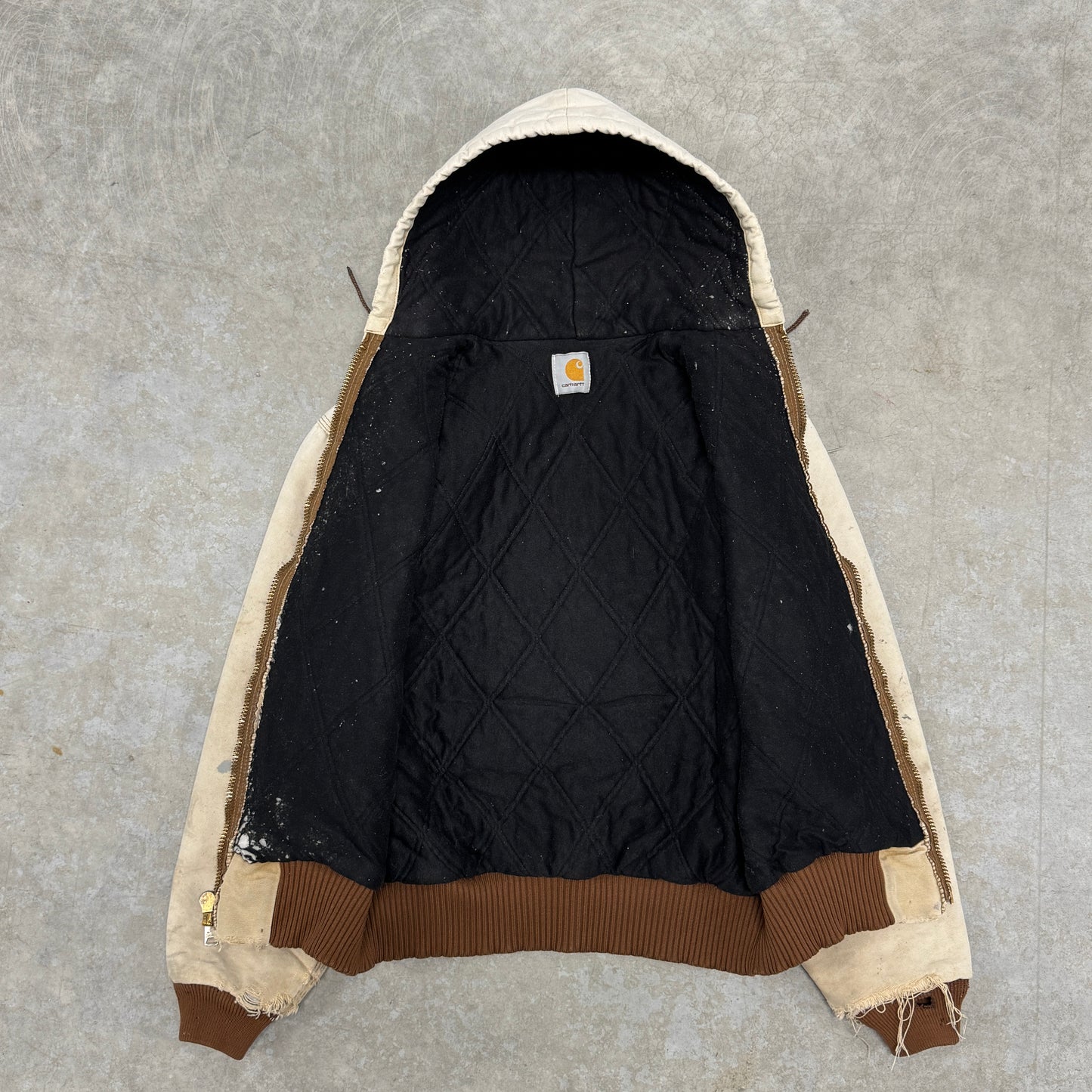 (S) 90s Carhartt Thrashed Faded Active Jacket