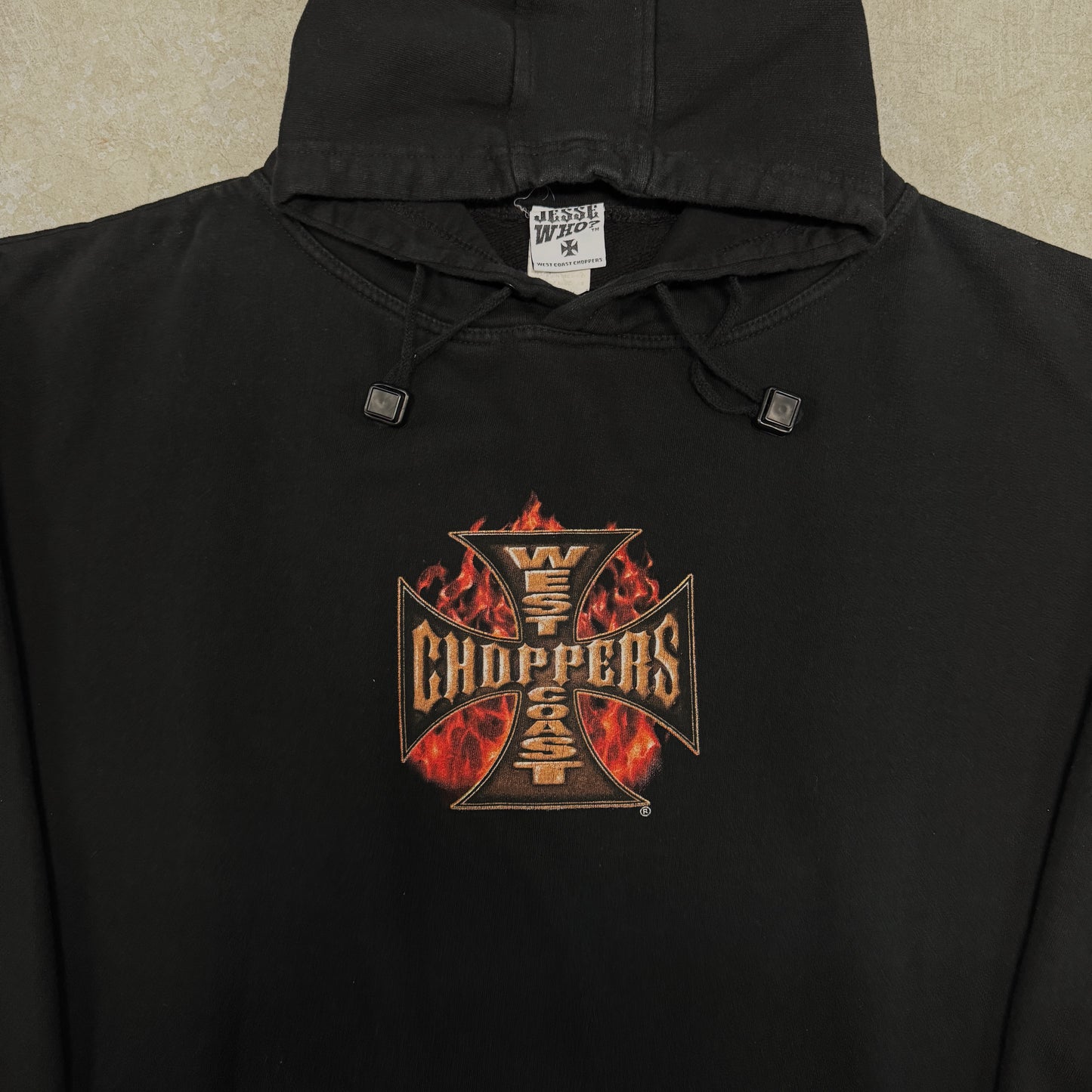 (XL) Vintage West Coast Choppers Hoodie