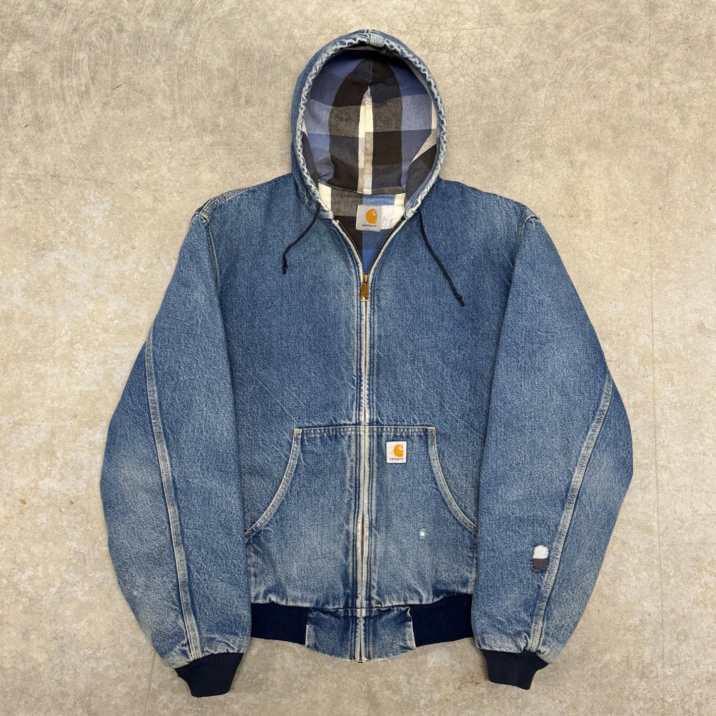 (L) 90s Carhartt Denim Active Jacket