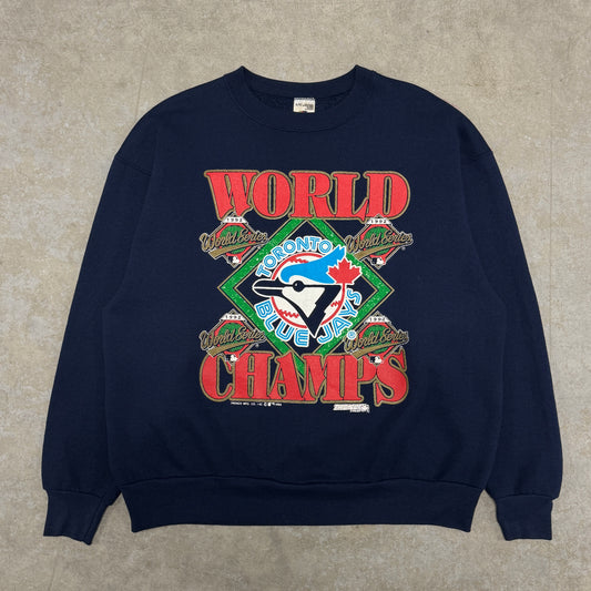 (XL) 1992 World Champs Toronto Blue Jays Crewneck