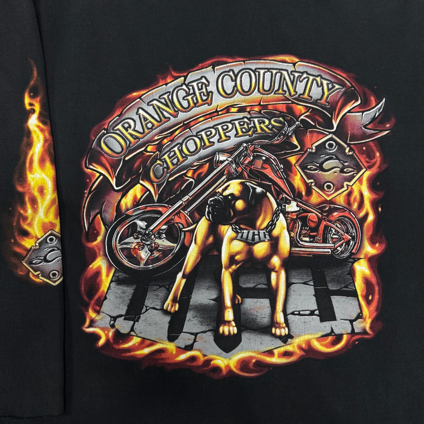 (XL) Vintage Orange County Choppers Hoodie