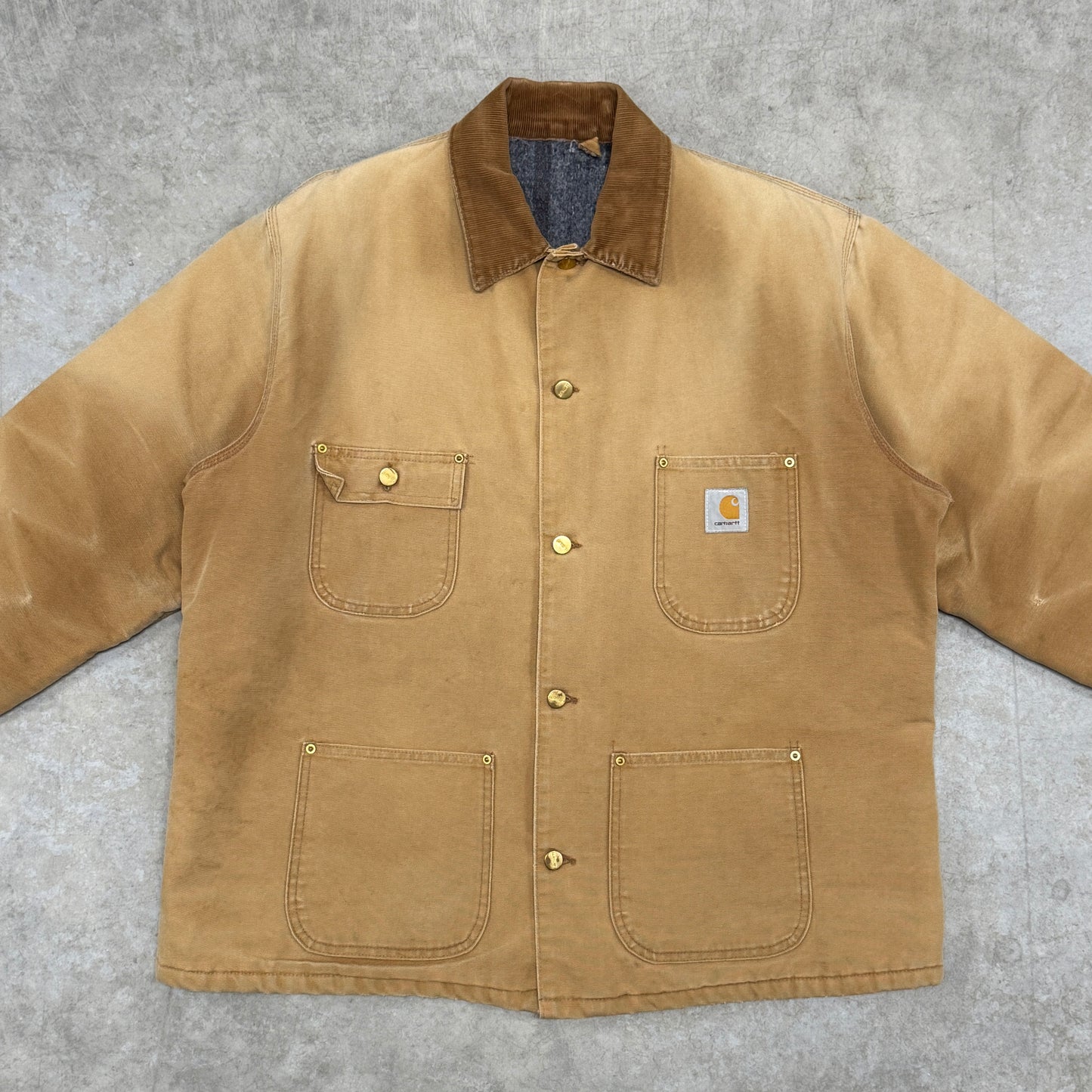 (XL) Vintage Carhartt Chore Jacket