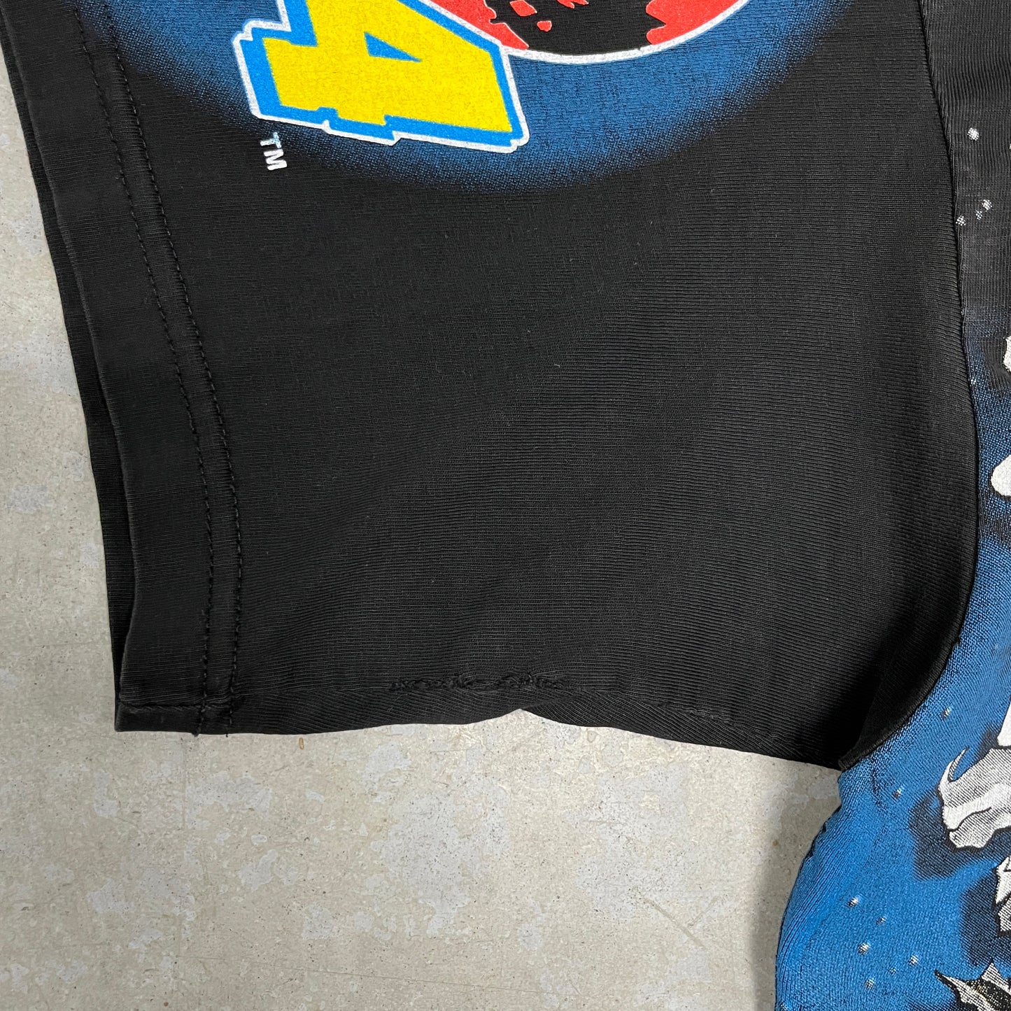 (L) Vintage Jurassic Park Nascar All Over Print Shirt