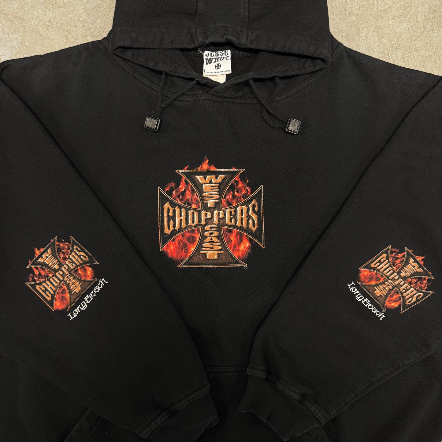 (XL) Vintage West Coast Choppers Hoodie