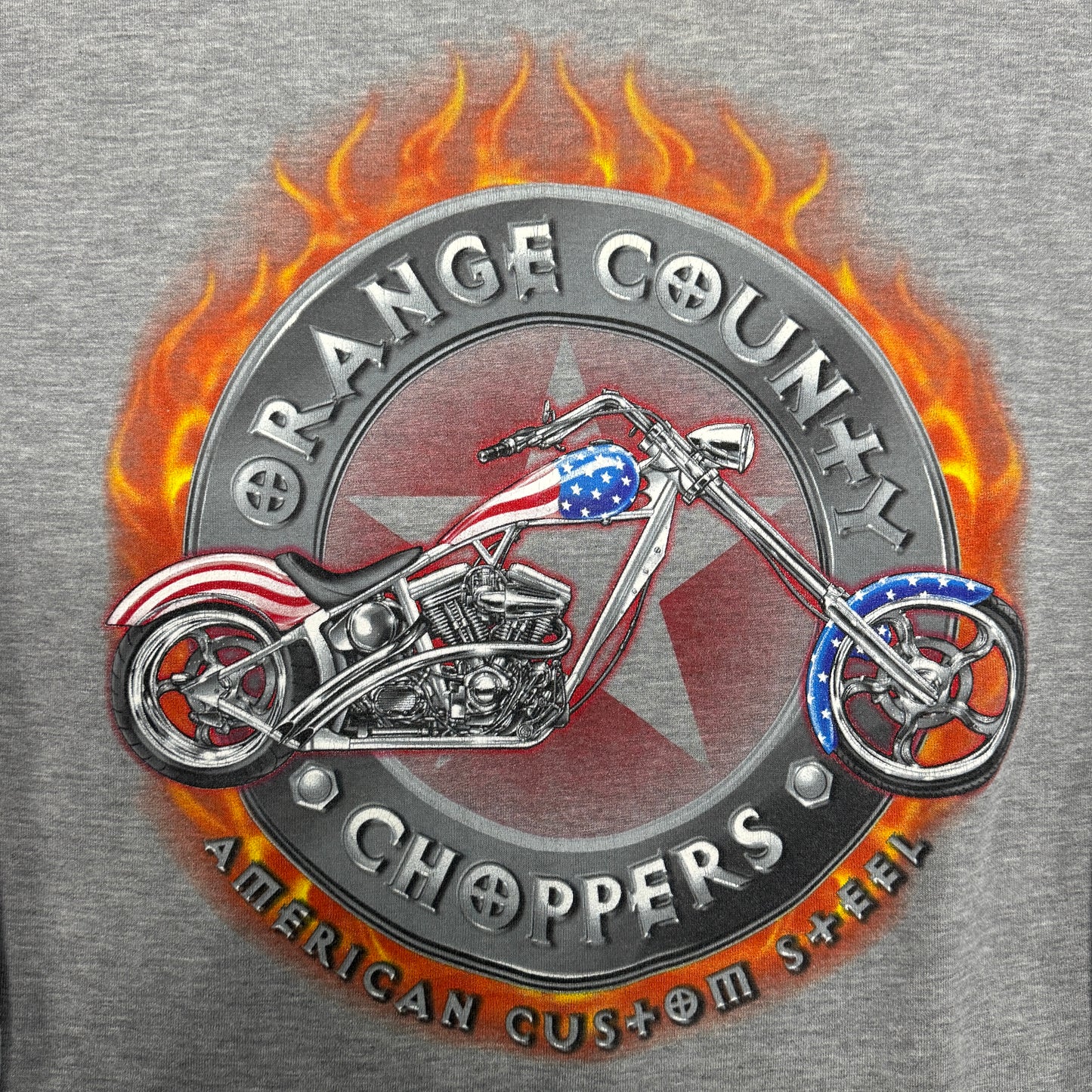 (L) Vintage Orange County Chopper Hoodie