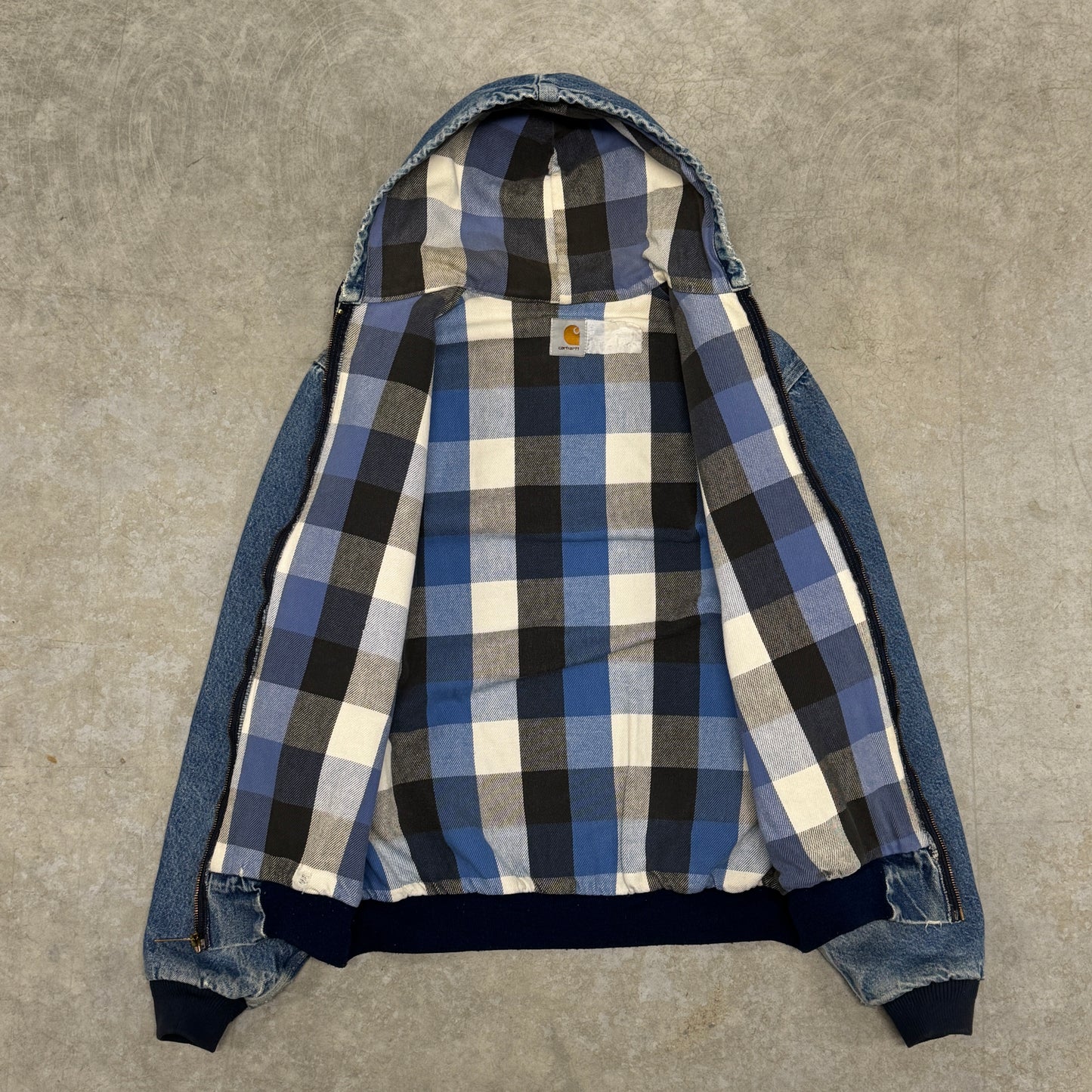 (L) 90s Carhartt Denim Active Jacket