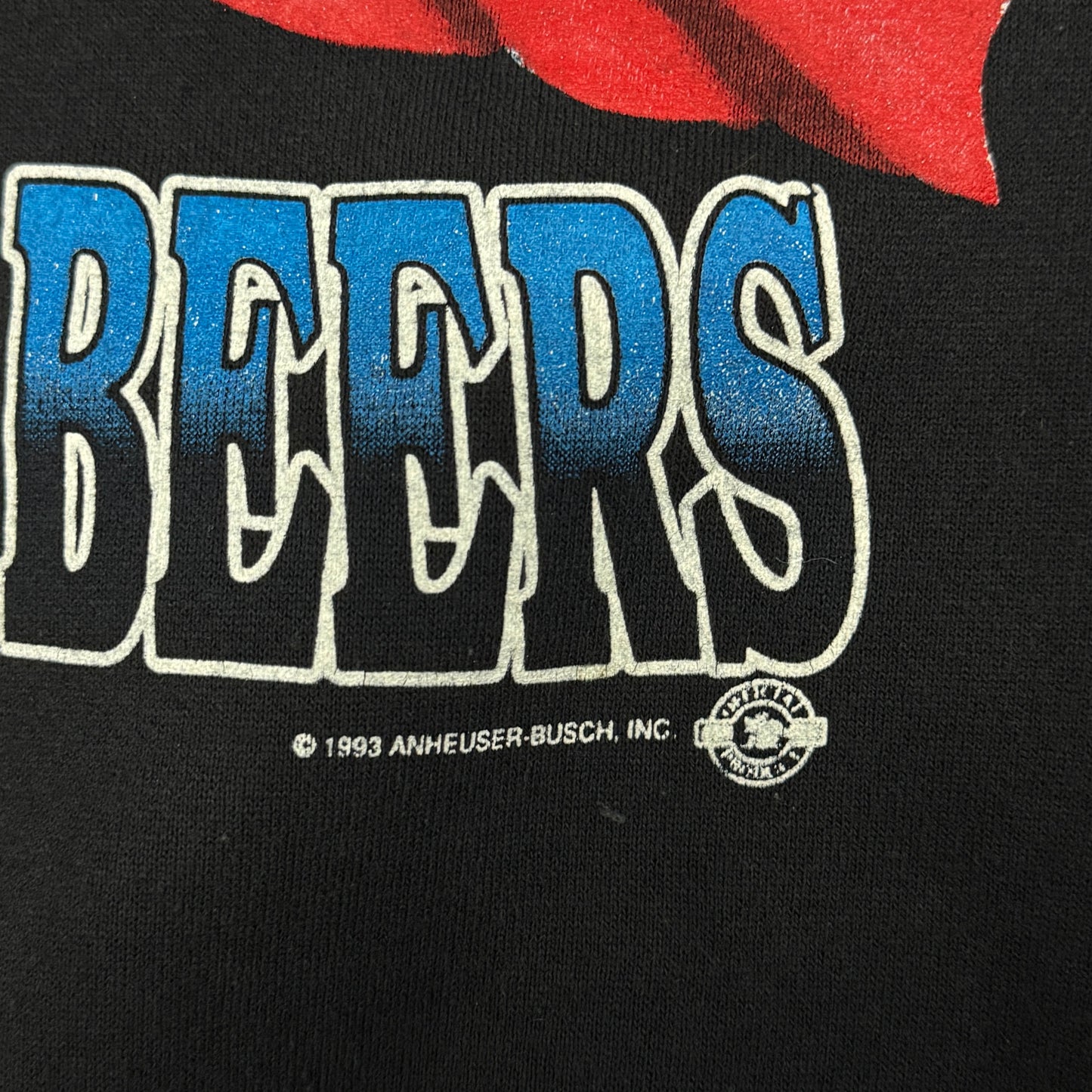 (L) 90s Budweiser King Of Beers Crewneck