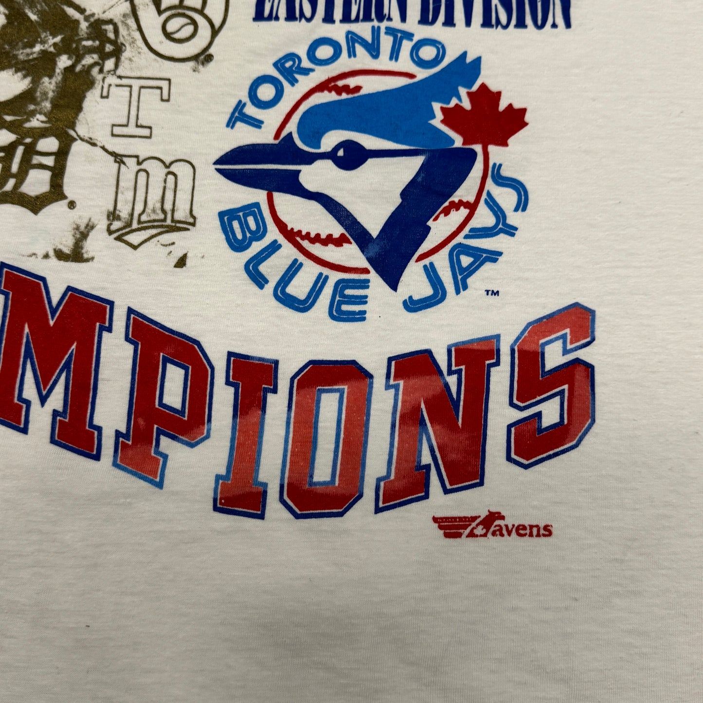 (L) 1991 Toronto Blue Jays Champions Shirt