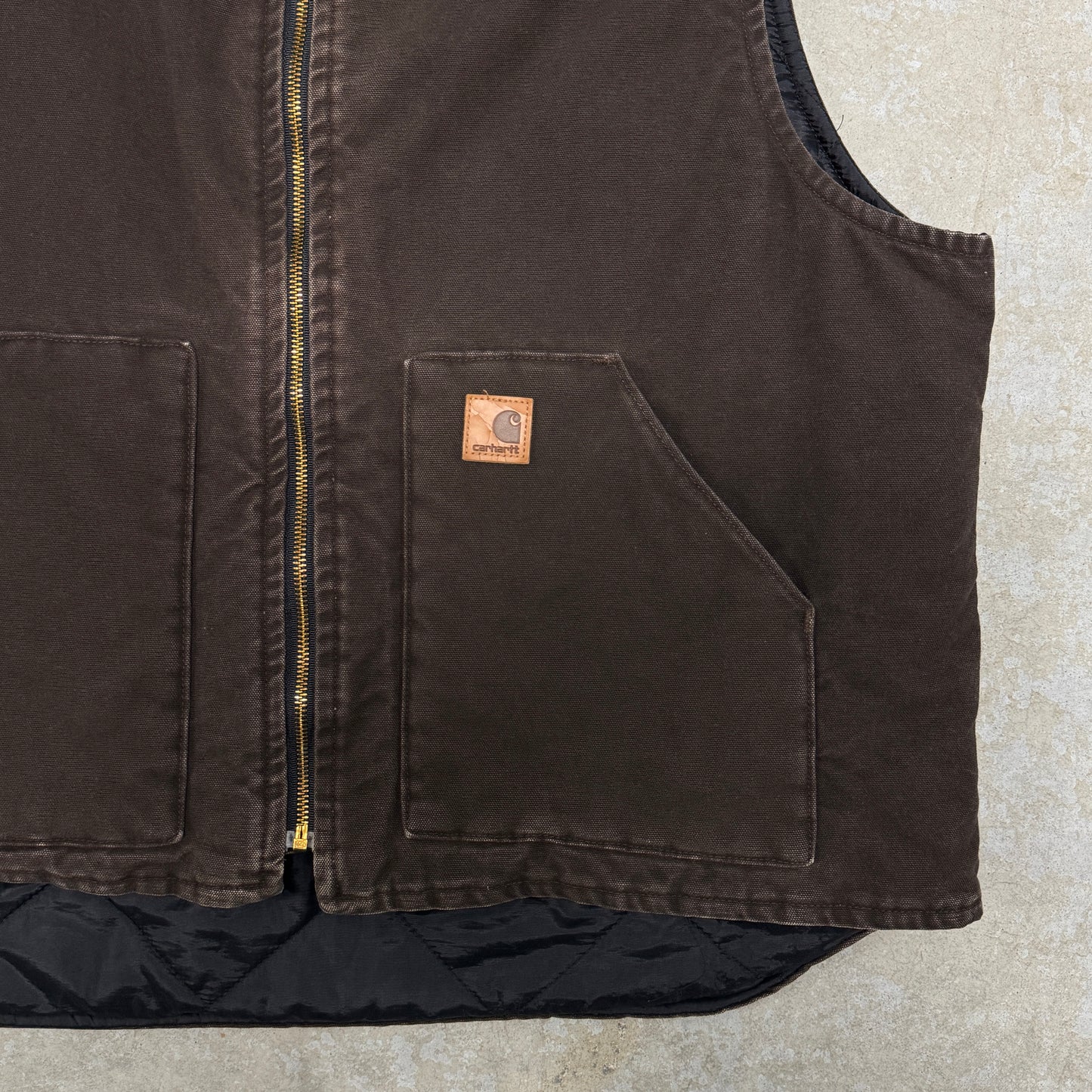 (2XL) Vintage Carhartt Vest