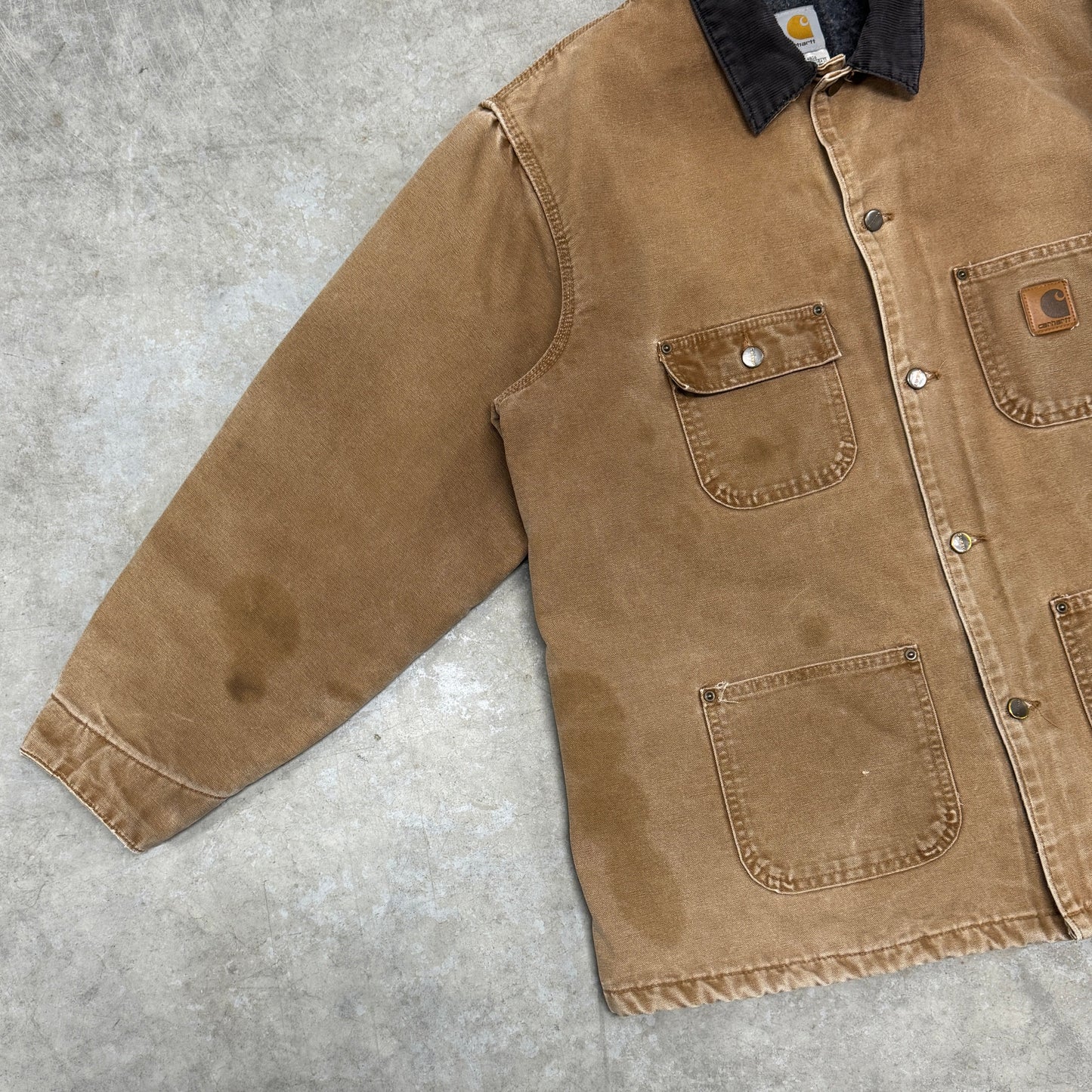 (XL) Vintage Carhartt Chore Jacket